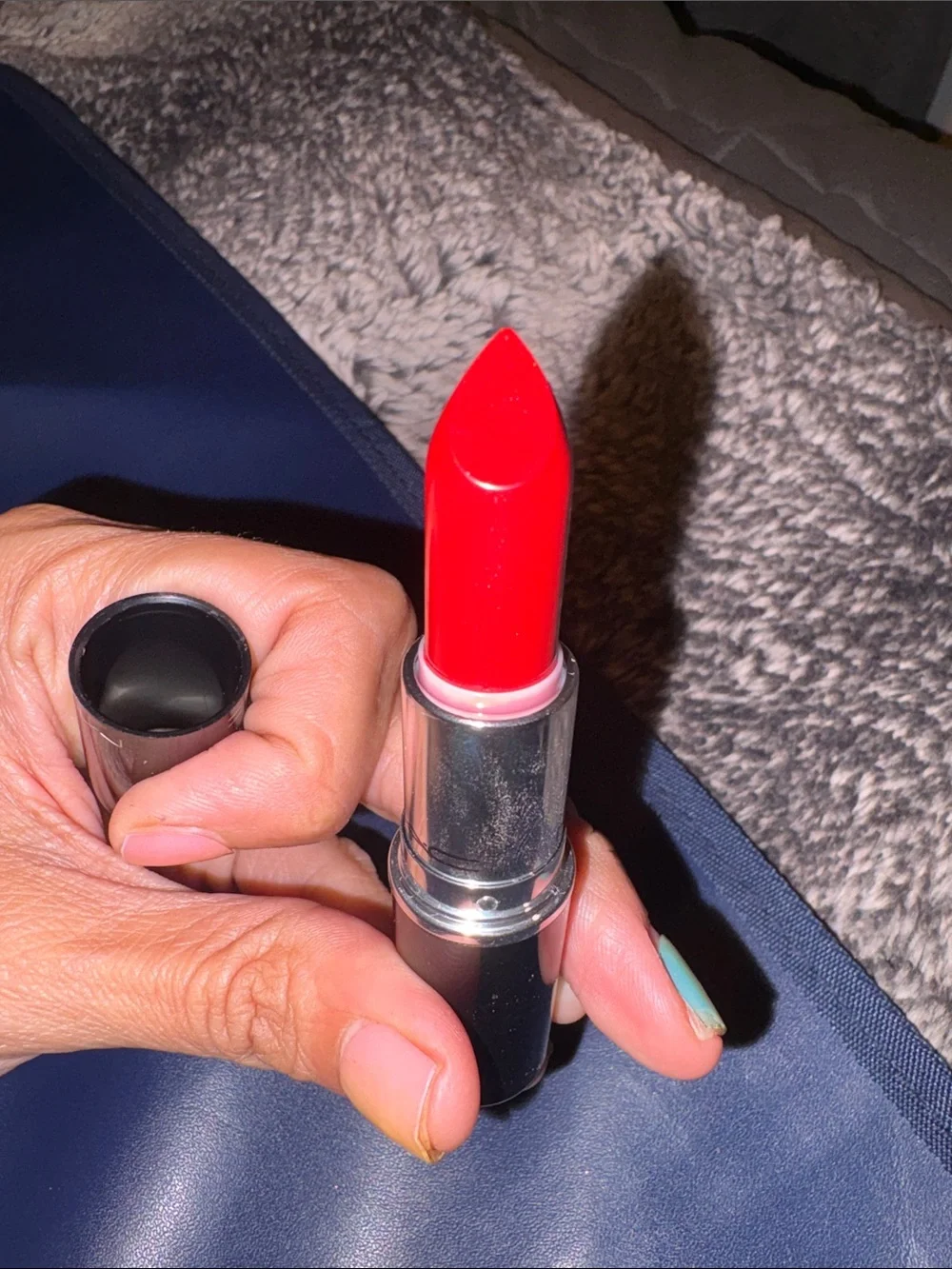 MAC Cosmetics Lipstick Lusterglass Lipstick- 510 Lady Bug
